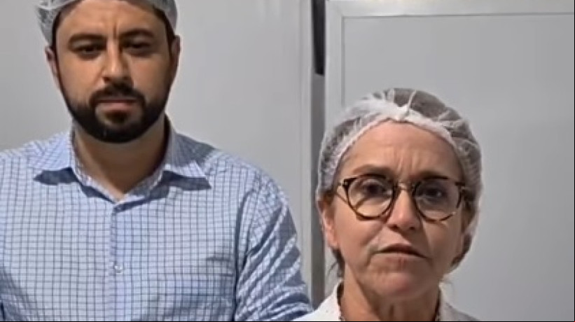 João Gilberto Gomes Macedo com Riane Azevedo