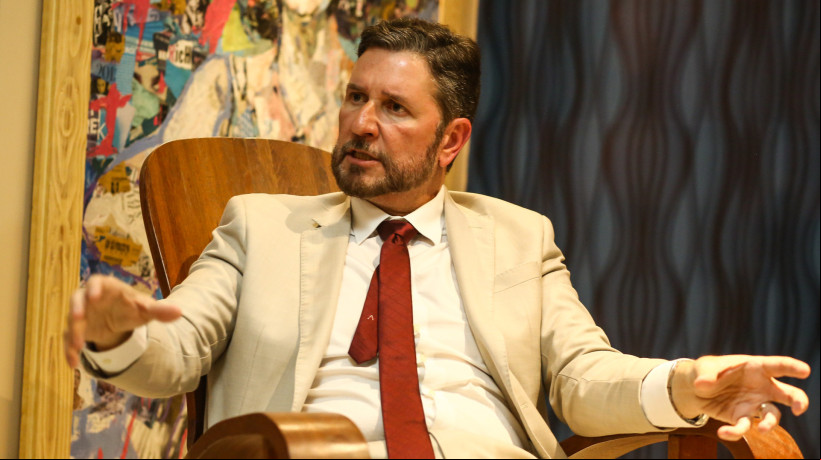 Romeu Aldigueri (PSB), presidente da Assembleia Legislativa do Estado do Ceará (Alece), visitou a sede do O POVO nesta quarta-feira, 21