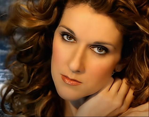CÉLINE DION - Cantora canadense, nascida em 30/3/1968 em Charlemagne.