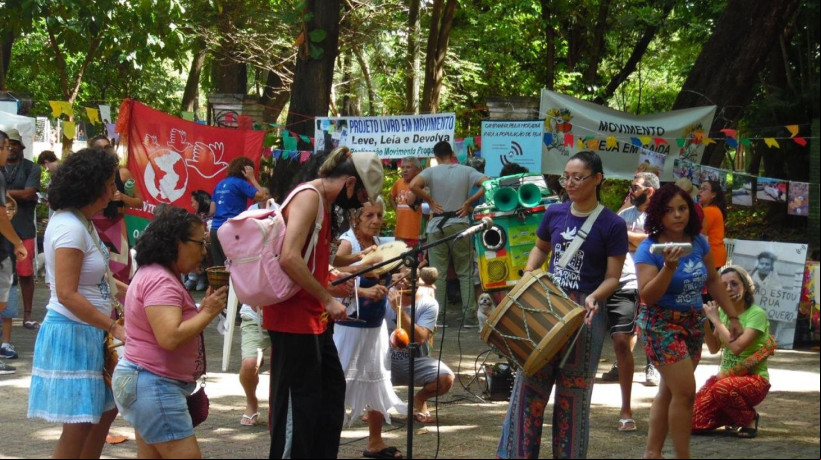 O evento acontece no Parque Rio Branco, uma área de preservação ambiental com 77.089,50 metros quadrados, em Fortaleza
