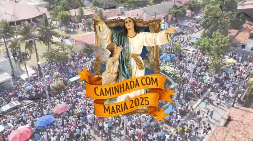 Novo local de encerramento de Caminhada com Maria foi anunciado neste sábado, 24