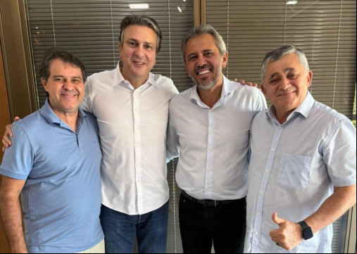 Evandro LeitÃ£o, Camilo Santana, Elmano de Freitas e JosÃ© GuimarÃ£es