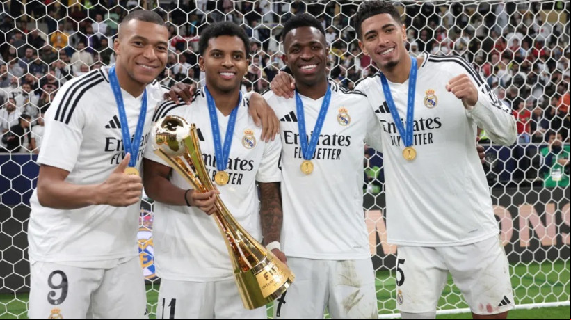 Maior vencedor do Mundial de Clubes com 8 conquistas, o Real Madrid lidera a lista de campeões do torneio