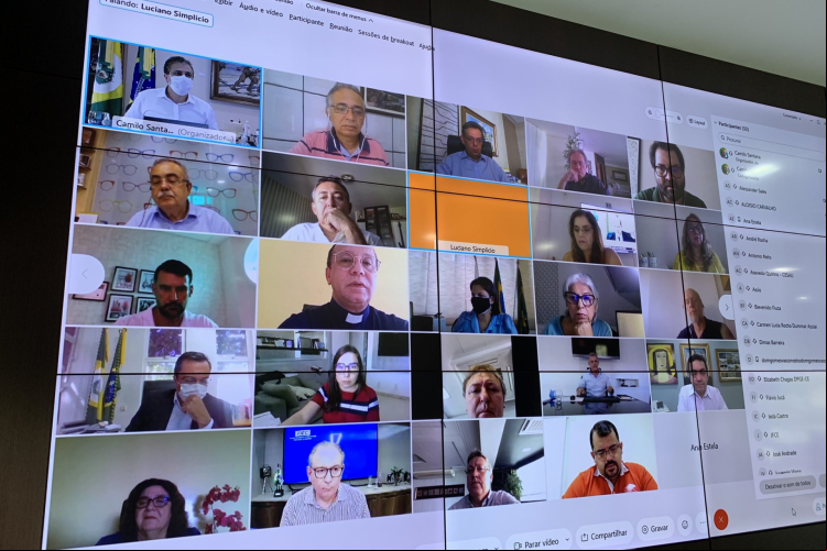 O comitê inclui 30 órgãos e instituições cearenses que têm auxiliado a gestão estadual no enfrentamento da Covid-19