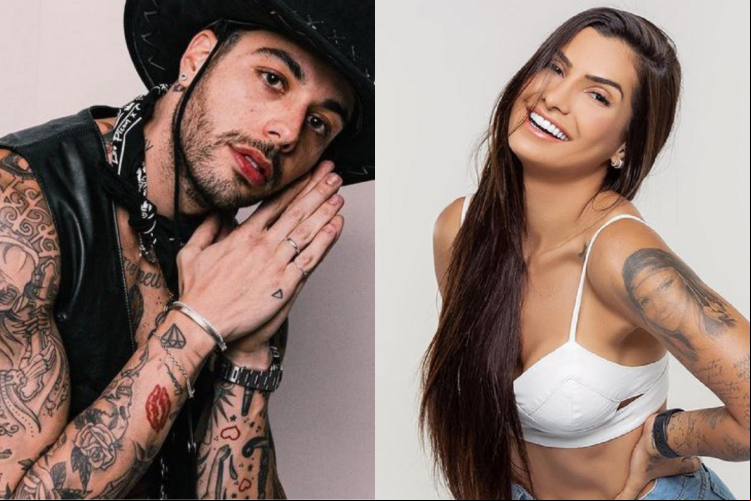 Gui Araújo e Marina Ferrari chegaram a se beijar durante uma das festas de