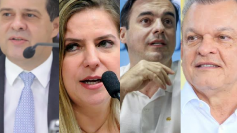 Evandro Leitão, Luizianne Lins, Capitão Wagner e José Sarto são pré-candidatos à Prefeitura de Fortaleza