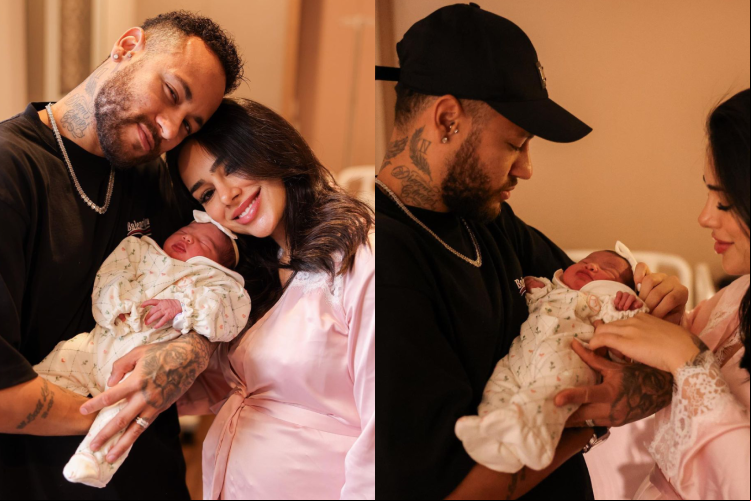 Nasce filha do casal Neymar e Bruna Biancardi