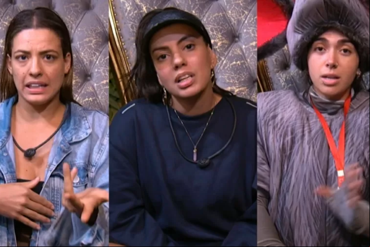 Beatriz, Fernanda e Giovanna estão no paredão da semana