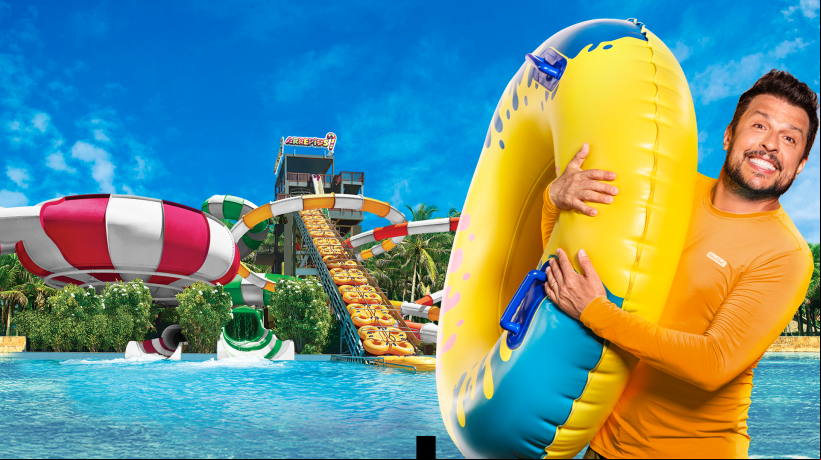 As entradas no Aqua Park podem ser agendadas e utilizadas até o dia 31 de março de 2025.