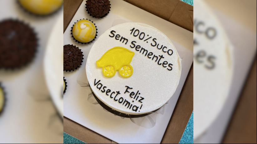 O tema inusitado para o bentô cake divertiu o público nas redes sociais