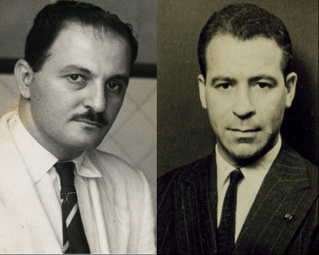 Em 1944, os jornalistas David Nasser (esq) e Jean Manzon fingiram que eram estrangeiros para testar se Chico Xavier era farsante. Quando abriram os livros que receberam de cortesia, a dedicatória estava direcionada a eles, com os nomes verdadeiros.